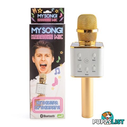 Portable Karaoke Microphone with Built-in Speaker