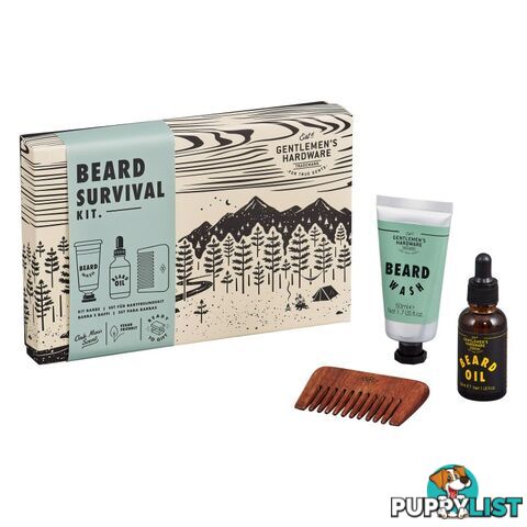 Beard Survival Kit by Gentlemen's Hardware