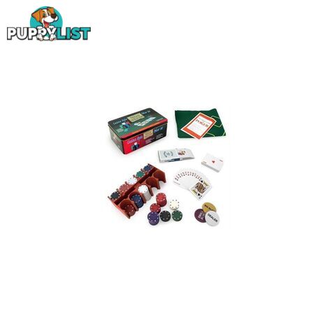 Texas Hold 'Em and Poker Chips Set