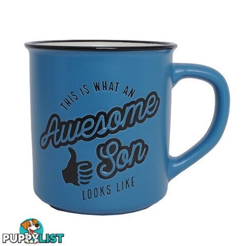 Awesome Son Manly Mug