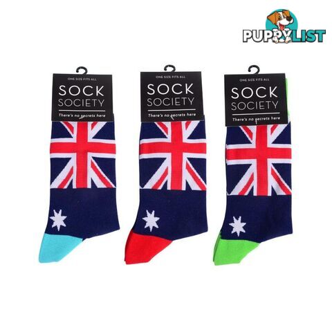 Australian Flag Socks - 1 Pair