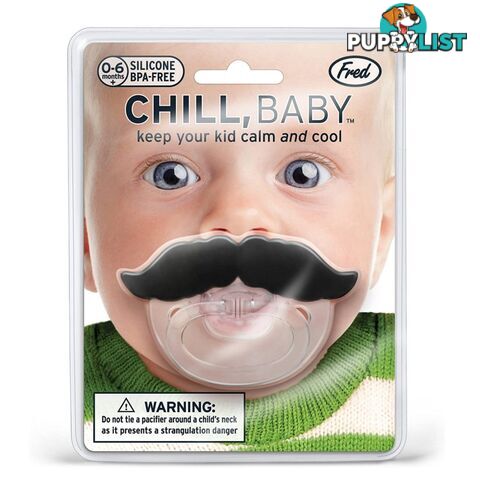 Chill, Baby Moustache Pacifier