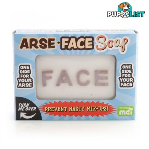 Arse and Face Novelty Soap