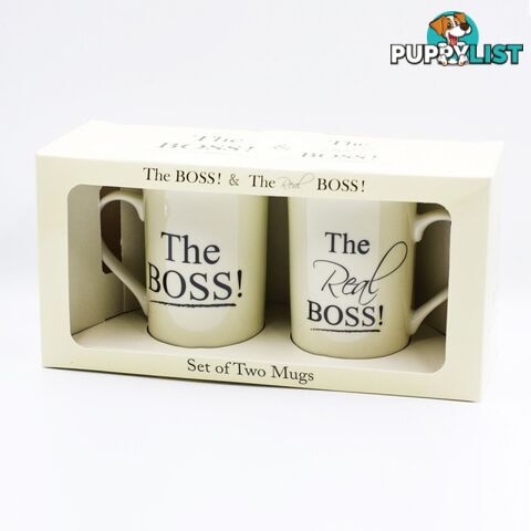 The Boss & The Real Boss Pair Mug