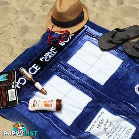 Doctor Who - TARDIS Beach Towel