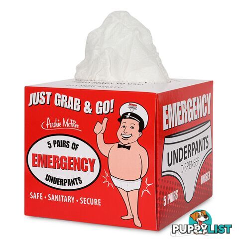 Emergency Underpants In Dispenser Box