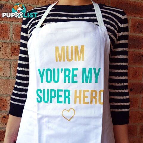 Super Hero Mum Apron