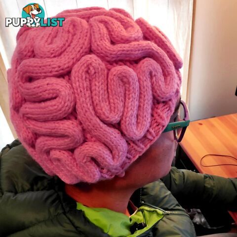 Brain Knitted Beanie