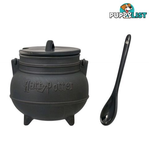 Harry Potter - Cauldron with Lid & Spoon Soup Mug