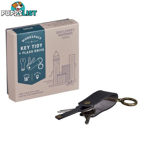 Key Tidy with USB Flash Drive by Gentlemen's Hardware