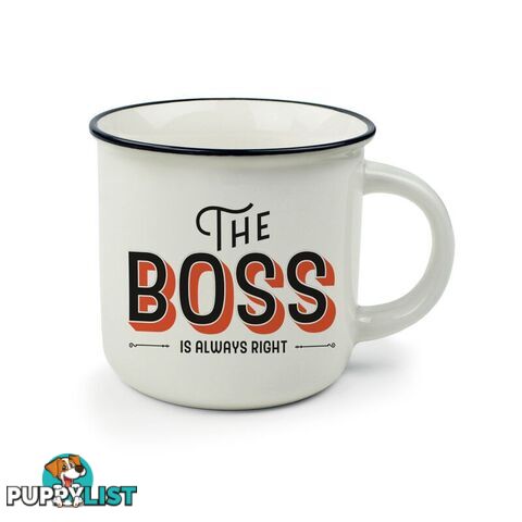 The Boss Is Always Right Cup-Puccino Porcelain Mug