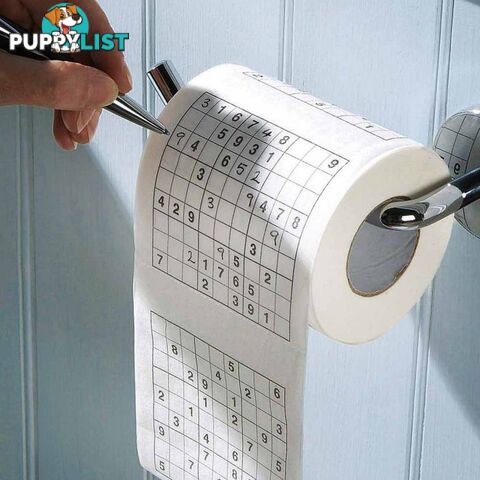 Sudoku Toilet Roll