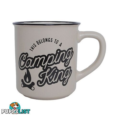 Camping King Manly Mug