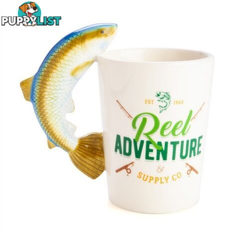 Reel Adventure Fishing Mug