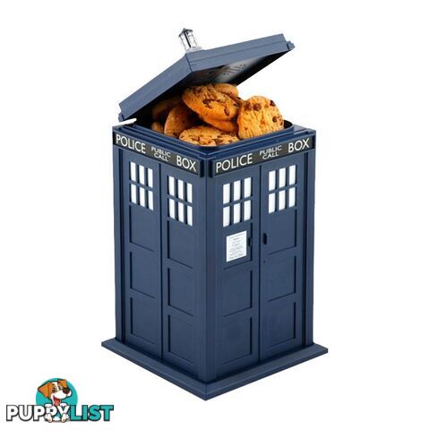 Doctor Who - TARDIS Cookie Jar with Light and Sound Effect