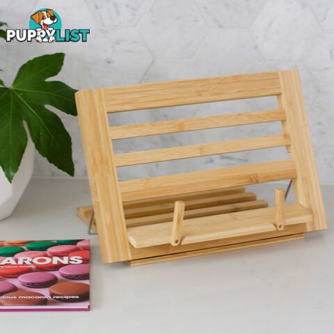 Bamboo Book Stand