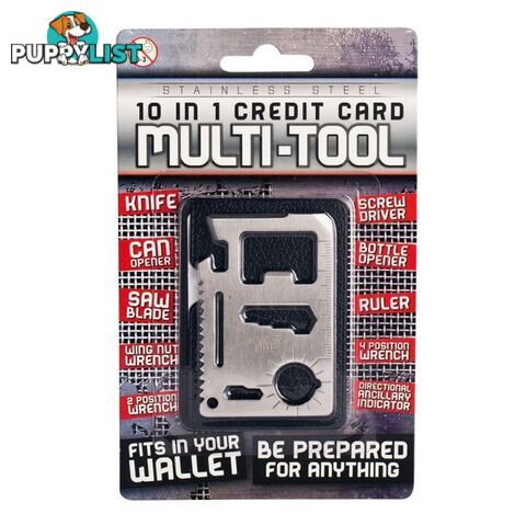 10-in-1 Credit Card Multi-Tool