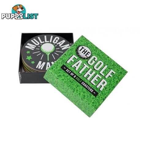 The Golf Father - Set of 8 Golf Coasters