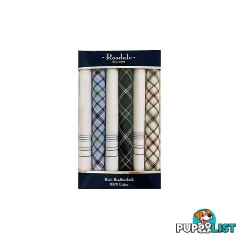 Deluxe Men's Woven Handkerchief by Rosdale