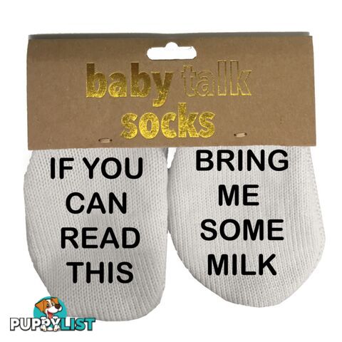 Bring Me Some Milk Socks