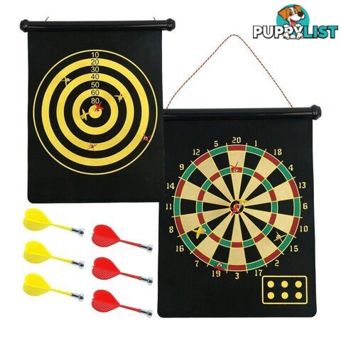 Roll Up Magnetic Dartboard & Bulls Eye