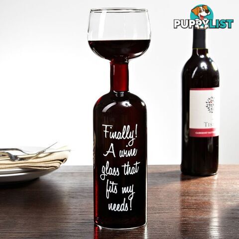 The Wine Bottle Glass