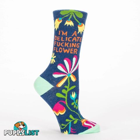 Delicate Flower Socks