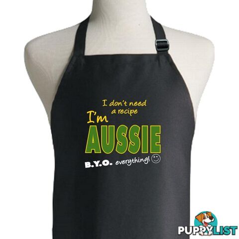 I Don't Need A Recipe I'm Aussie Apron