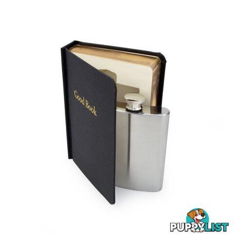 Secret Flask In A Good Book