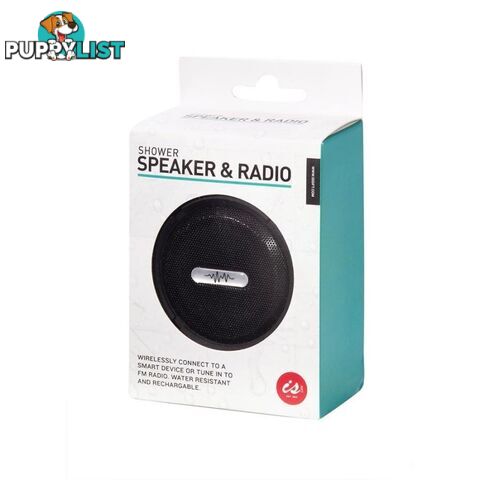 Wireless Shower Speaker And Radio