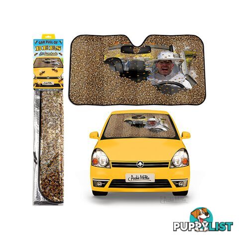 Car Full Of Bees Auto Sunshade