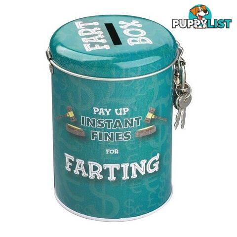 Farting Fines Money Tin