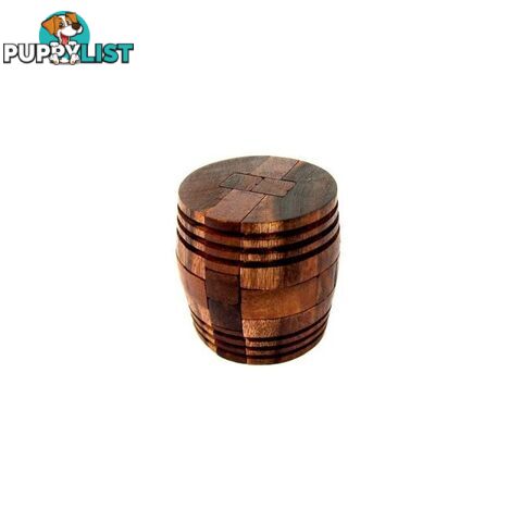 Wine Barrel  Wooden Puzzle