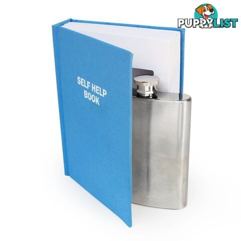 Secret Flask In A Self Help Book