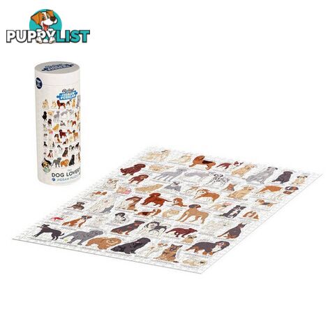 Dog Lovers 1000pc Jigsaw Puzzle by Ridleys