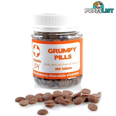 Grumpy Pills Chocolate Vitamins