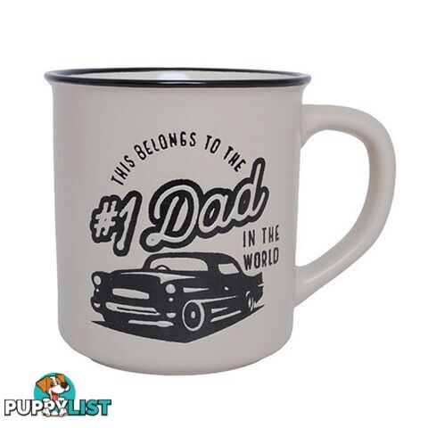 No. 1 Dad Manly Mug