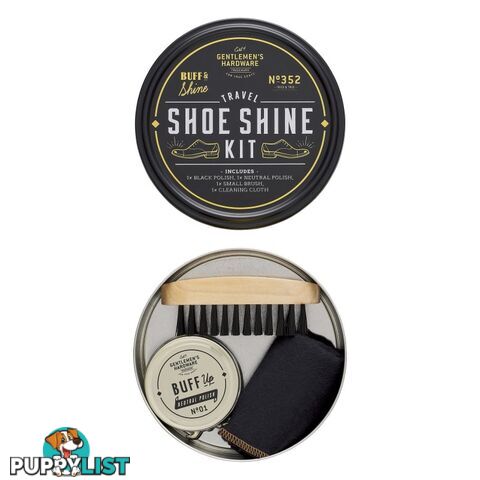 Shoe Shine Tin by Gentlemen's Hardware