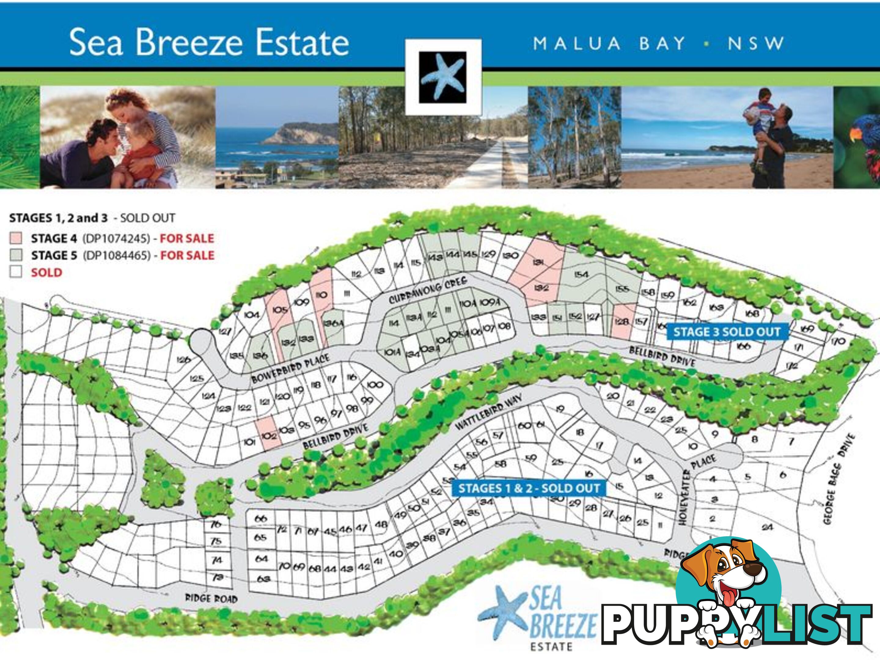 Lot 101 Currawong Crescent- Sea Breeze   Stage 4 MALUA BAY NSW 2536