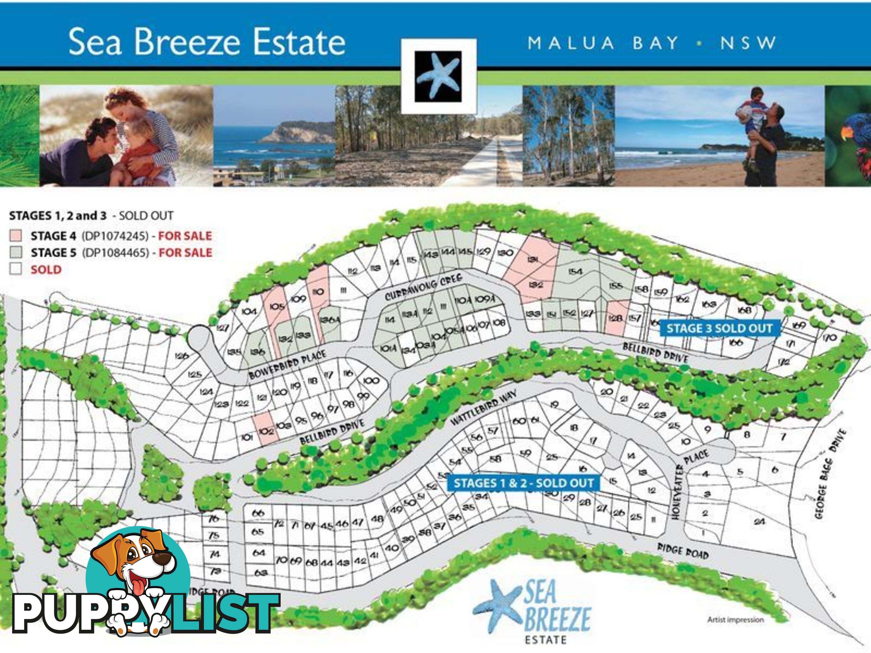 Sea Breeze Estate MALUA BAY NSW 2536