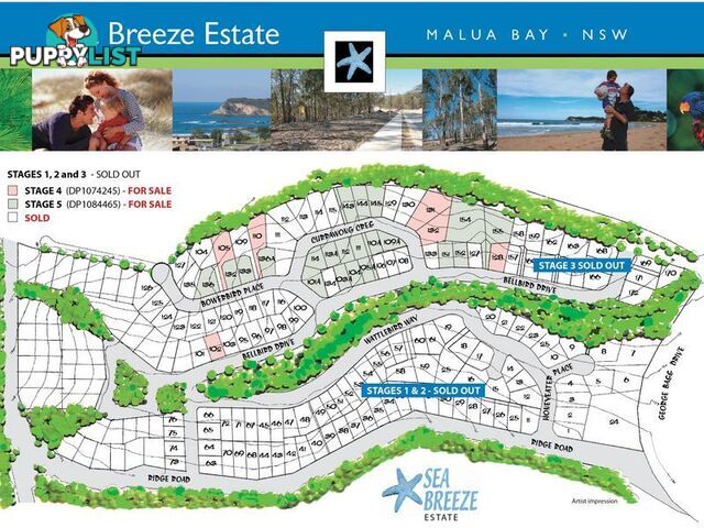 Sea Breeze Estate MALUA BAY NSW 2536