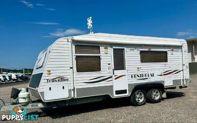 USED 2007 TRAVELLER PENTHOUSE CARAVAN 2 AXLE