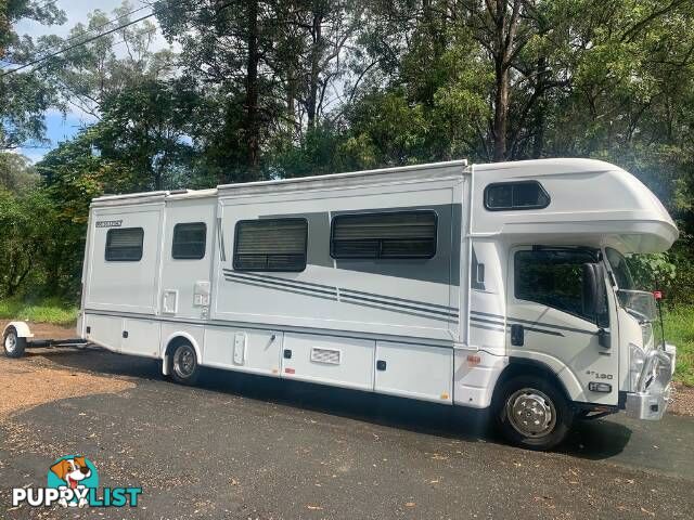 USED 2022 AVIDA LONGREACH C9836SL MOTORHOME TOW DOLLY INCL