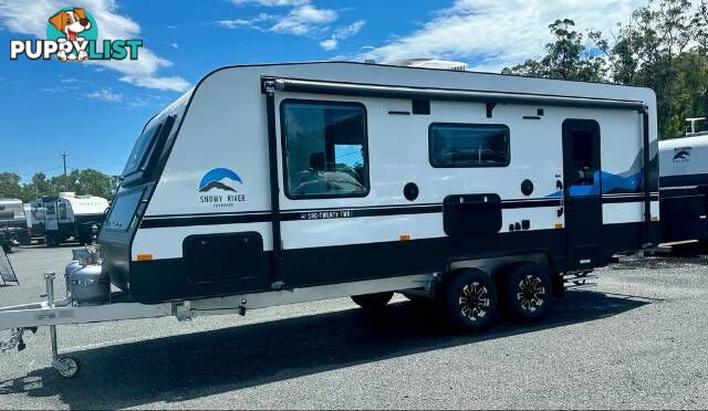 NEW 2024 SNOWY RIVER SRC22S SLIDE CARAVAN 2 AXLE