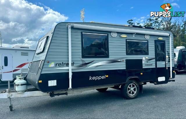 USED 2013 RETREAT KEPPEL SEMI OFF ROAD CARAVAN 1 AXLE