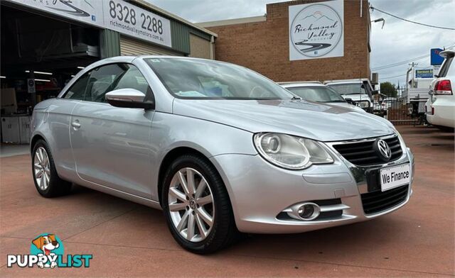 2008 VOLKSWAGEN EOS 147TSI 1FMY09UPGRADE 2D CONVERTIBLE