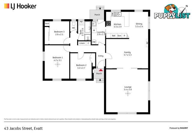 43 Jacobs Street EVATT ACT 2617
