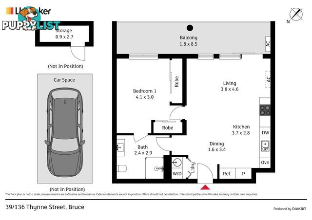 39/136 Thynne Street BRUCE ACT 2617