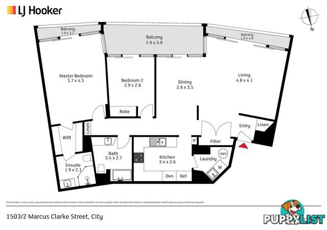 1503/2 Marcus Clarke Street CITY ACT 2601
