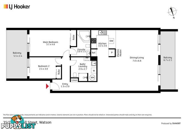 35/23 Aspinall Street WATSON ACT 2602